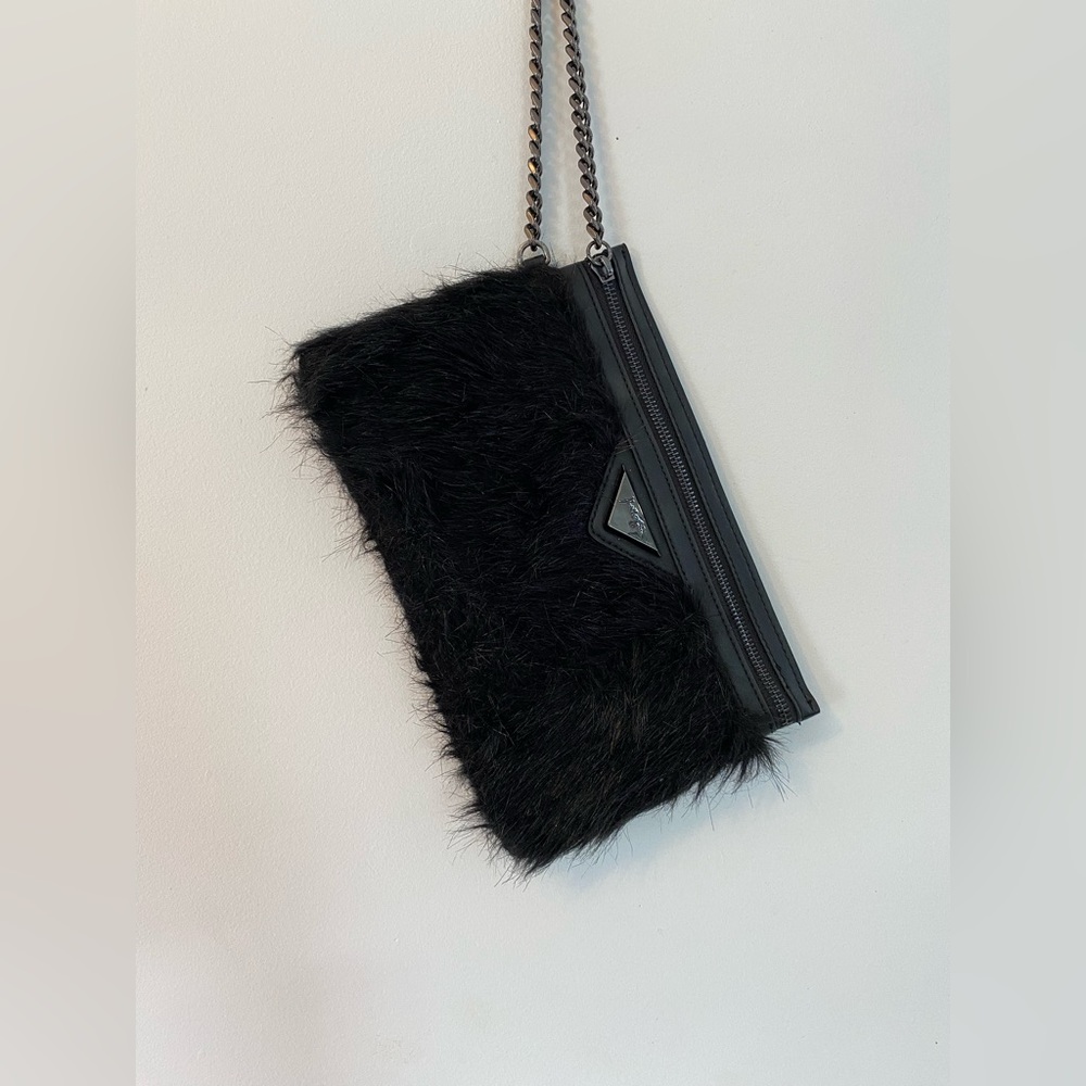 Wristlet Clutch- faux fur purse